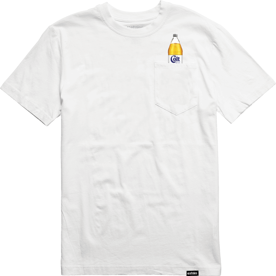 Colt 45 Pocket Tee Etnies Weiß