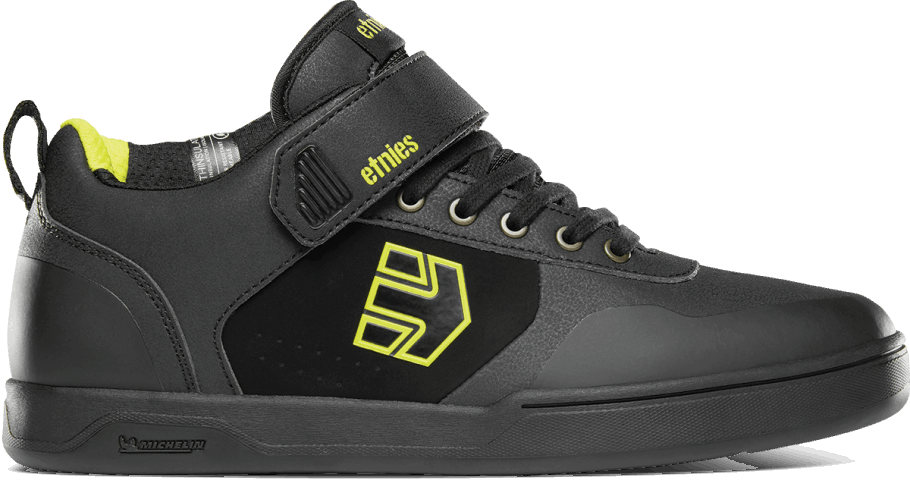 Culvert Mid Mtb Schwarz/limone Etnies