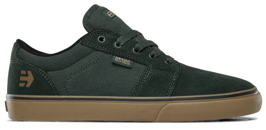 Etnies Green/gum Barge Ls