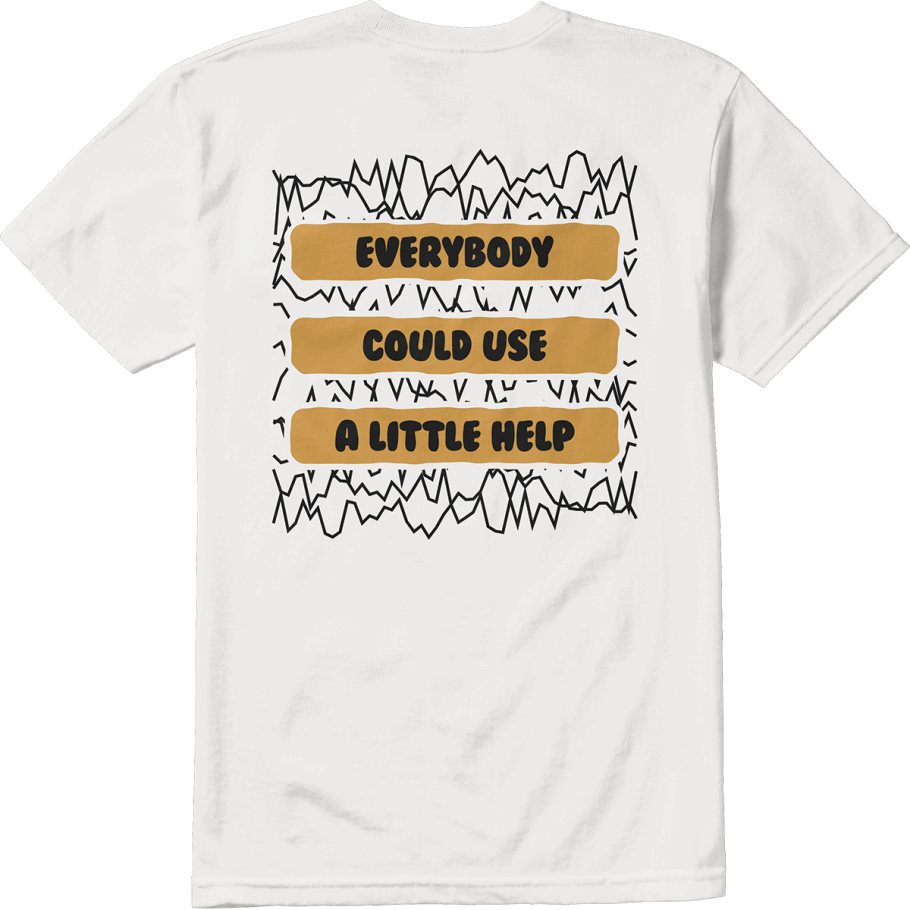 Etnies Weißes Kink BMX T-Shirt