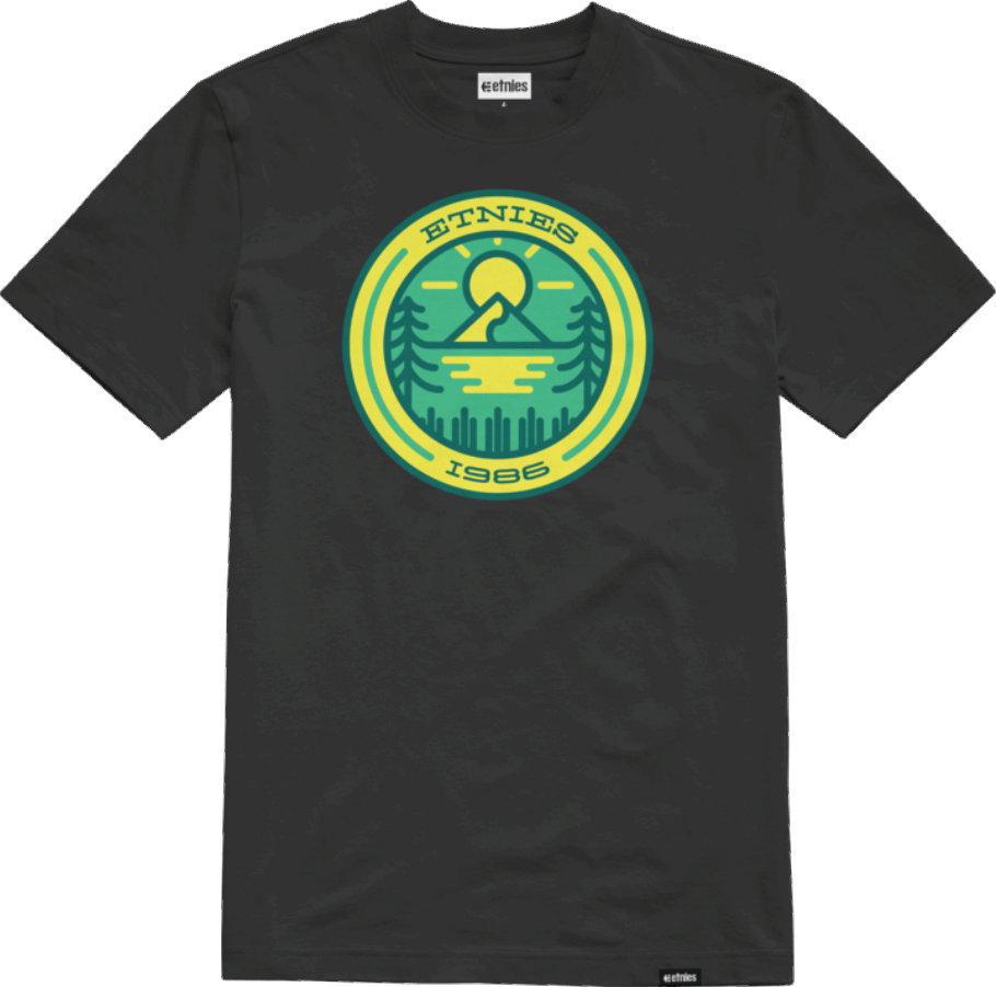 Jw Outdoor Tee Etnies Schwarz