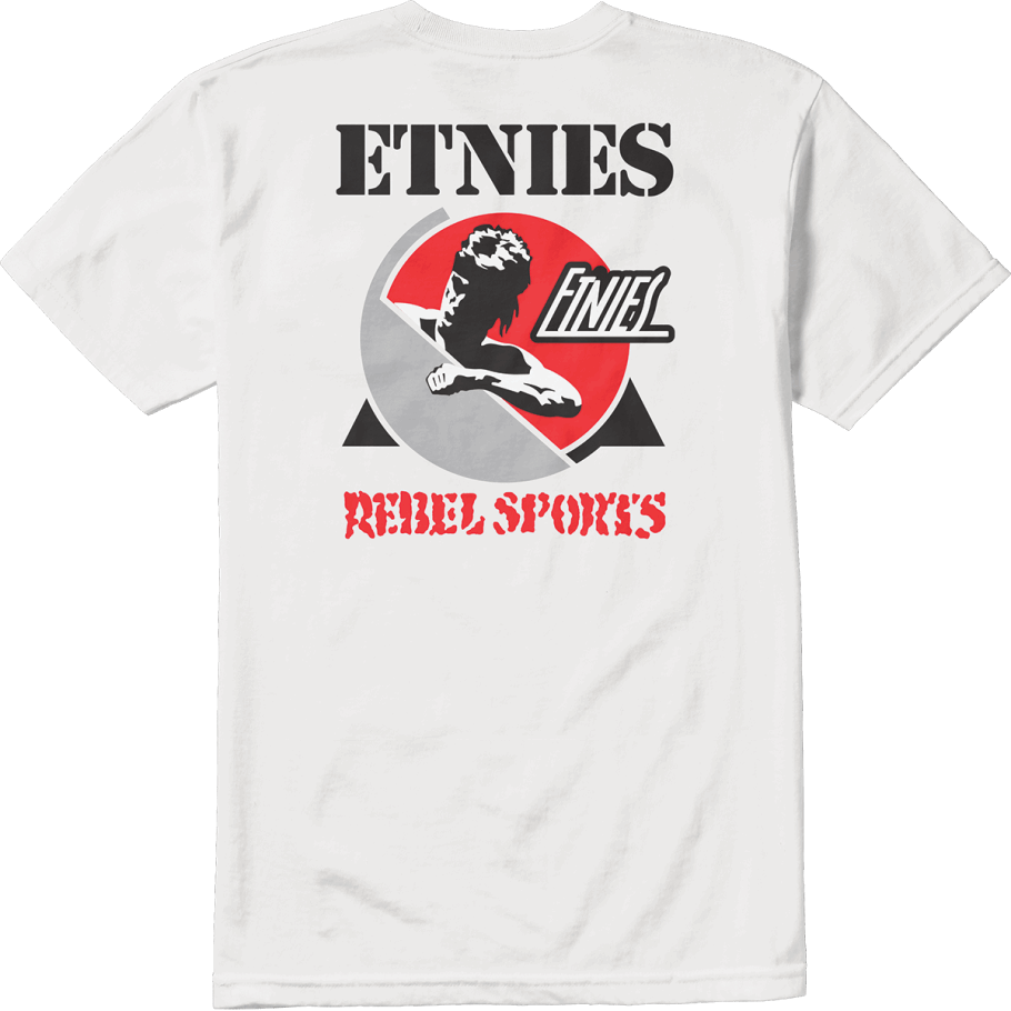 Rebel Sport Tee Weiß Etnies