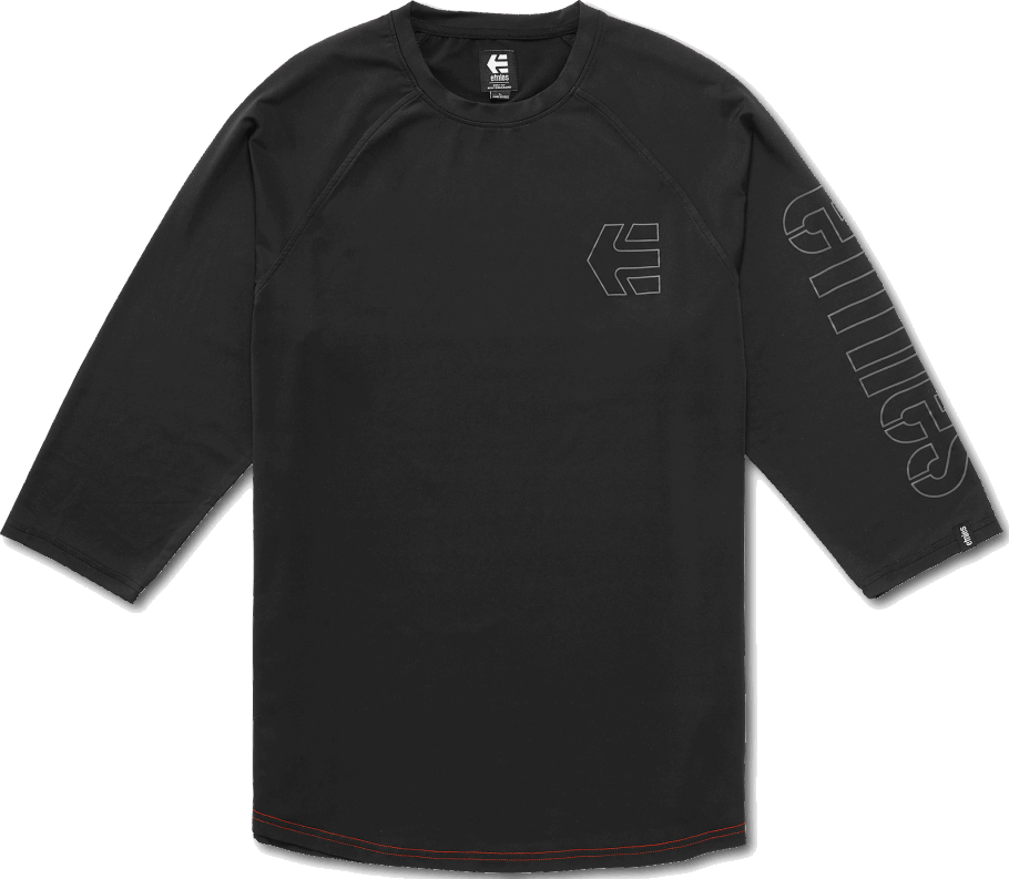 San Juan Raglan Hemd Schwarz Etnies